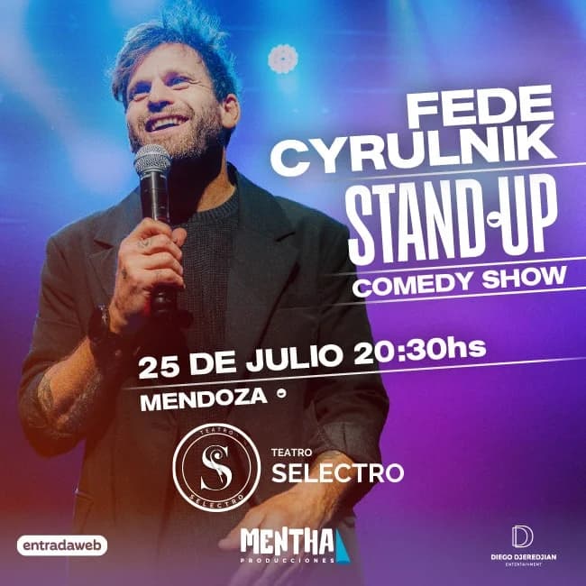Fede Cyrulnik presenta Stand Up Comedy Show — Teatro