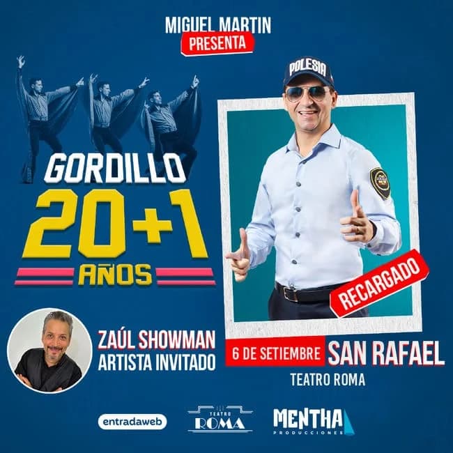 Gordillo 20 Años + 1 — Teatro