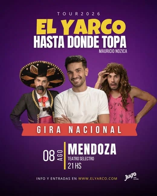 Mauricio Nozica: "El Yarco, Hasta Donde Topa" — Teatro