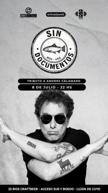 Sin Documentos - Tributo Andres Calamaro
