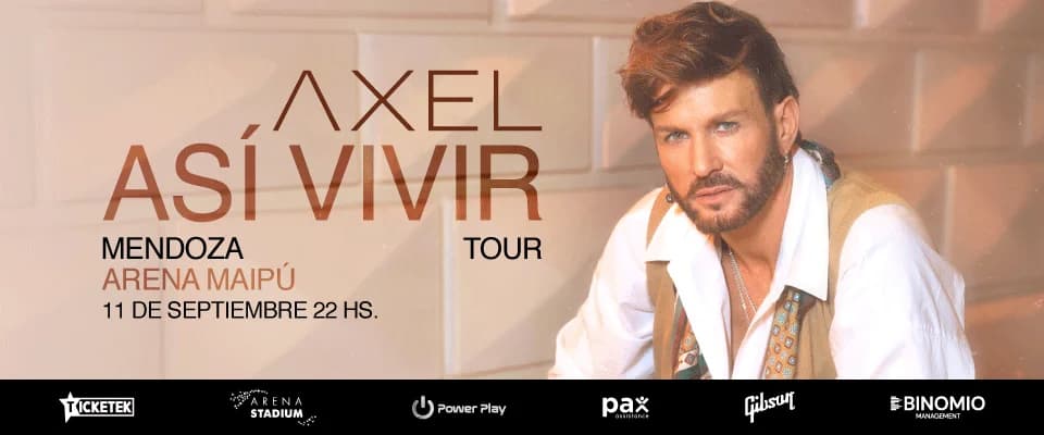Axel - Asi Vivir Tour