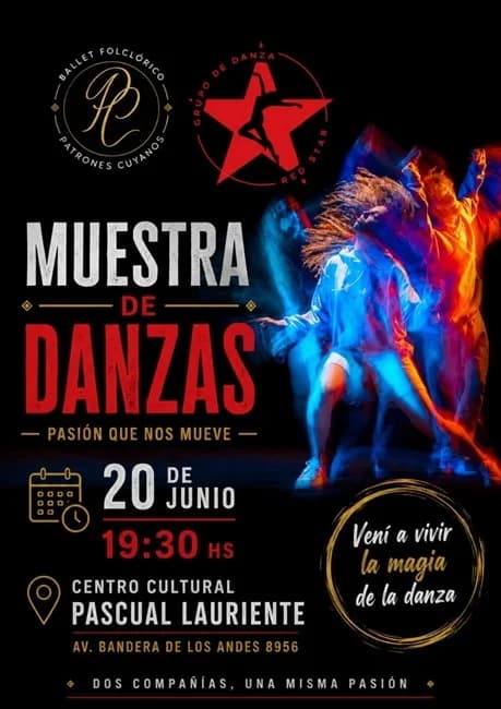 Ballet Patrones Cuyanos y Grupo de Danza Red Star - Muestra de Danzas