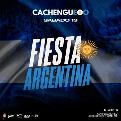 Cachengueoo Indoor - Fiesta Argentina