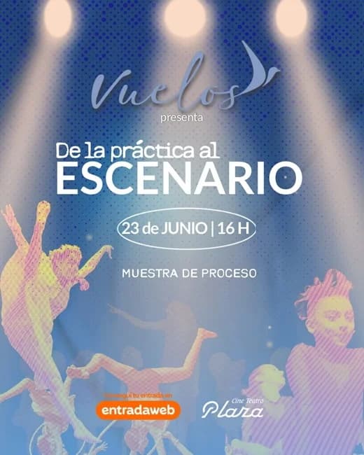 Vuelos presenta de la Practica Al Escenario