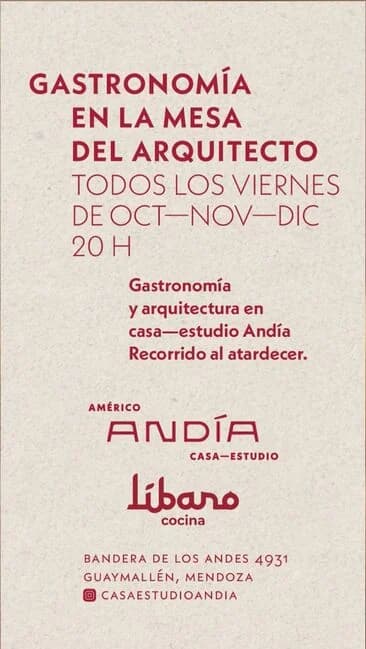 Arquitectura y Gastronomia