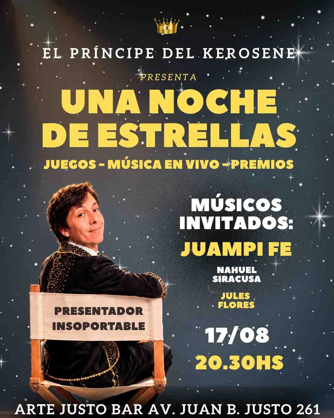 El Principe Kerosene: "Una Noche de Estrellas"