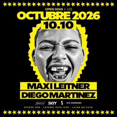 Maxi Leitner Dj Set y Diego Martinez Dj Set